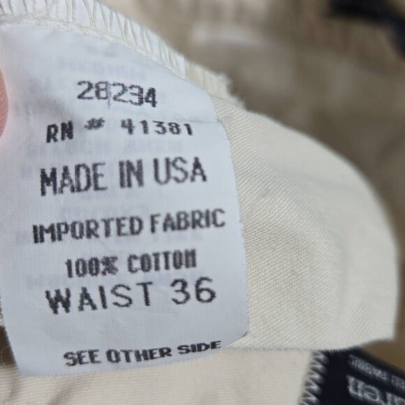 Vtg Polo Ralph Lauren Pleaded Shorts Chino made in USA the Caassic Golf 36 8" - Picture 9 of 10